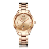 CURREN Women Watches Gold