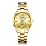 CURREN Women Watches Gold