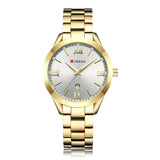 CURREN Women Watches Gold