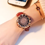Luxury Brand Rose Gold Women Watch