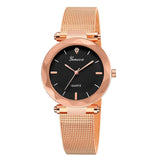 Luxury Rose Gold Women Watches Crystal