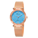Luxury Rose Gold Women Watches Crystal