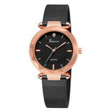 Luxury Rose Gold Women Watches Crystal