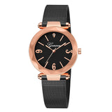 Luxury Rose Gold Women Watches Crystal