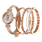 Watch Women Rose Gold Diamond