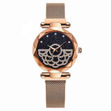 Luxury Diamond Women Watch Magnetic Starry Sky Ladies