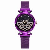 Luxury Diamond Women Watch Magnetic Starry Sky Ladies