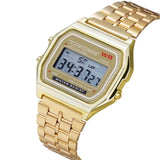 Luxury Rose Gold Women Men Digital Watches