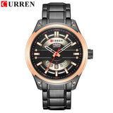 Curren Watches Luxury Men Watches Gold