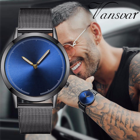 New Watches Mens Business Male Watch