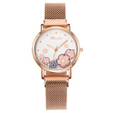 Fashion Women Watches Luxury Rose Gold