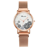 Fashion Women Watches Luxury Rose Gold